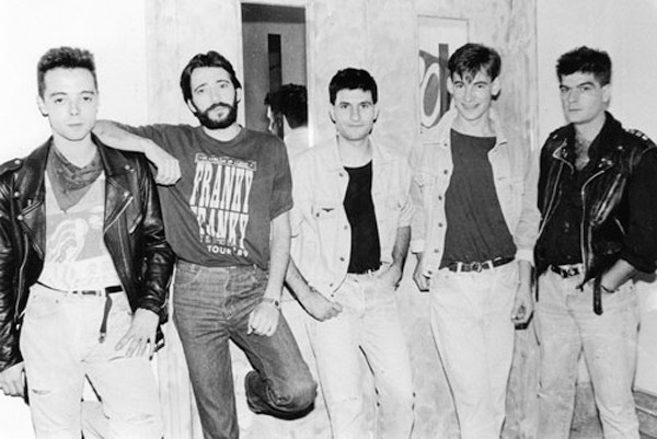 Larry Arribas con Imprevisibles (M. Noguera, 1989)