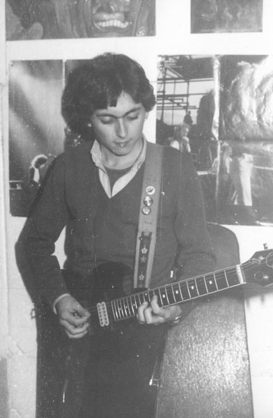 José Pinky Perpiñá, local de ensayo de Madame (MR, 1984)