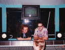 Con Remi en los estudios madrile&ntilde;os de Sonoland (1990)