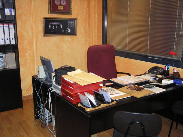 Mi despacho en Locomotive. La Florida, Villaviciosa de Odón (2004)