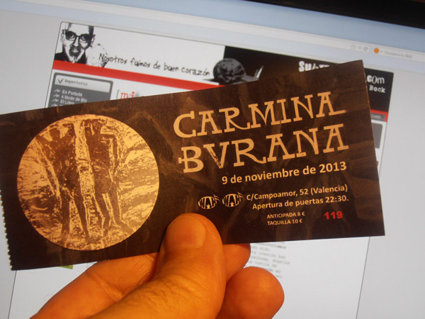Carmina Burana en su regreso de 2013.