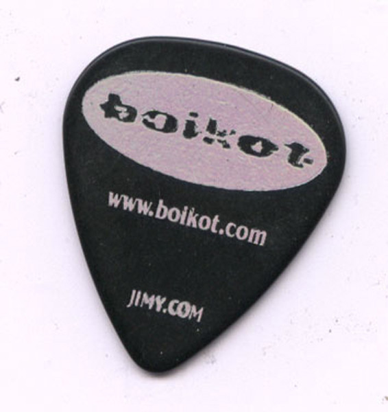 Boikot, púa de Juankar. Buen tipo.