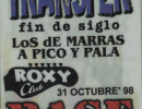 Nuestro sold out en Roxy. Que gran noche la de aquel d&iacute;a. 1998.